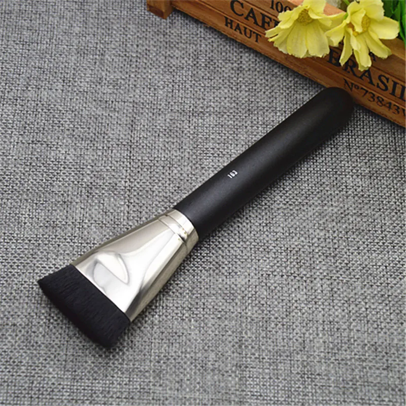 MAC163 Flat Top Contour Brush - Alta calidad - Beauty Cosmetics - Pinceles de maquillaje Blender para modelar / esculpir productos