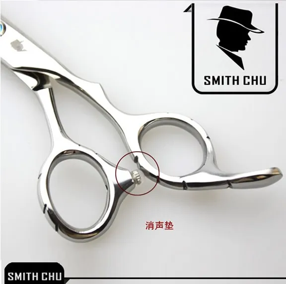 6.0 Inch Smith Chu Venda Quente Tesoura De Cabeleireiro Profissional Desbaste Tesoura Tesoura De Corte Tesouras Do Cabelo Barber Navalha JP440C, LZS0008