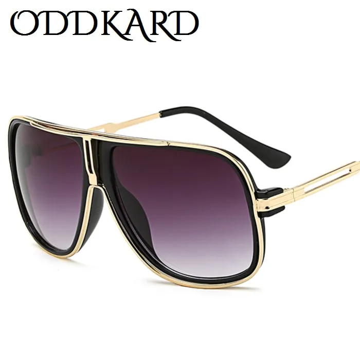 ODDKARD DTC 시리즈 플랫 탑 남성과 여성을위한 패션 선글라스 브랜드 디자이너 파일럿 Sun Glasses Oculos de sol UV400 OK27032