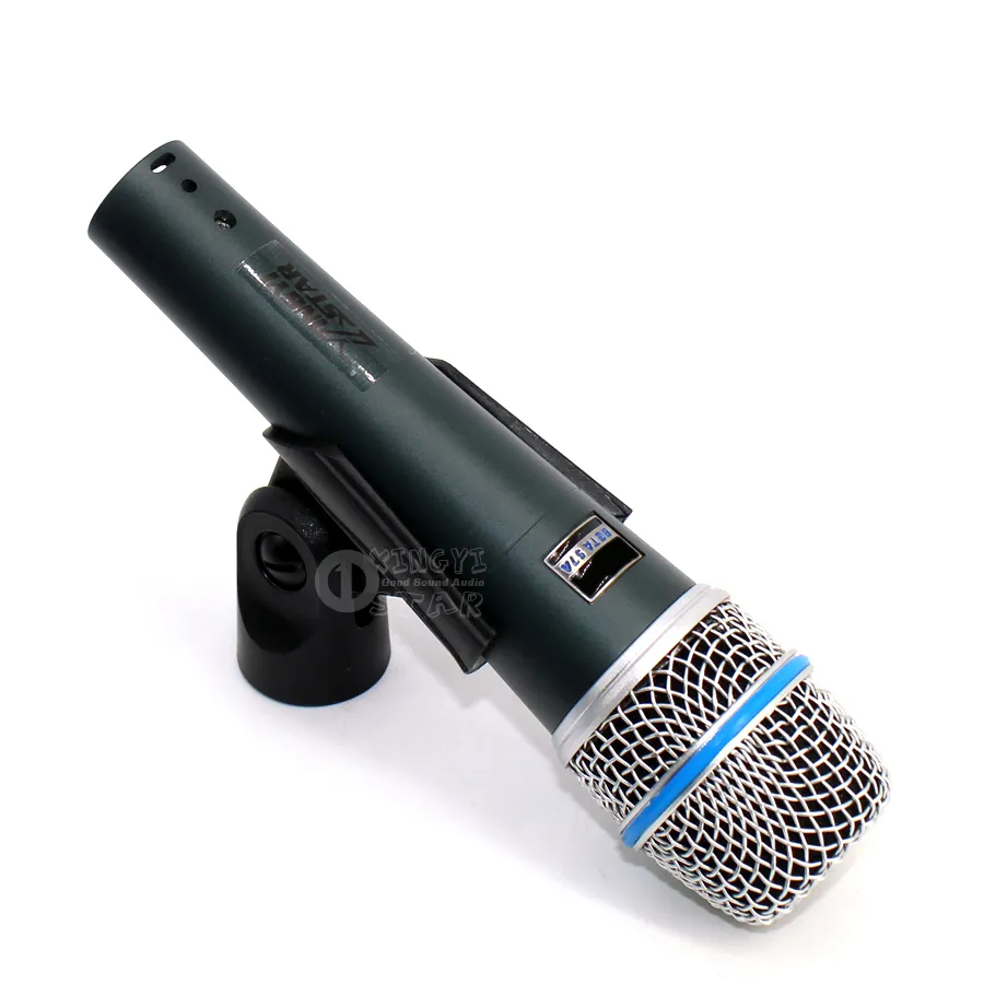 Beta57 Profesyonel Beta57A SuperCardioid Karaoke El Dinamik Kablolu Mikrofon Beta 57A 57 A Mikrofon Mike Mikrofono Mikrofon Sahne Şarkıcı