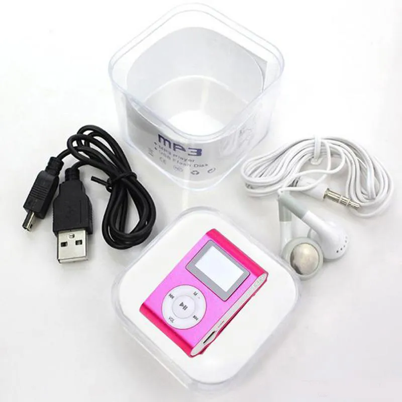Downloading Sport Digital Music Player With Screen Mini Clip Mp3 Player with Radio FM Retail Box OM-CD2