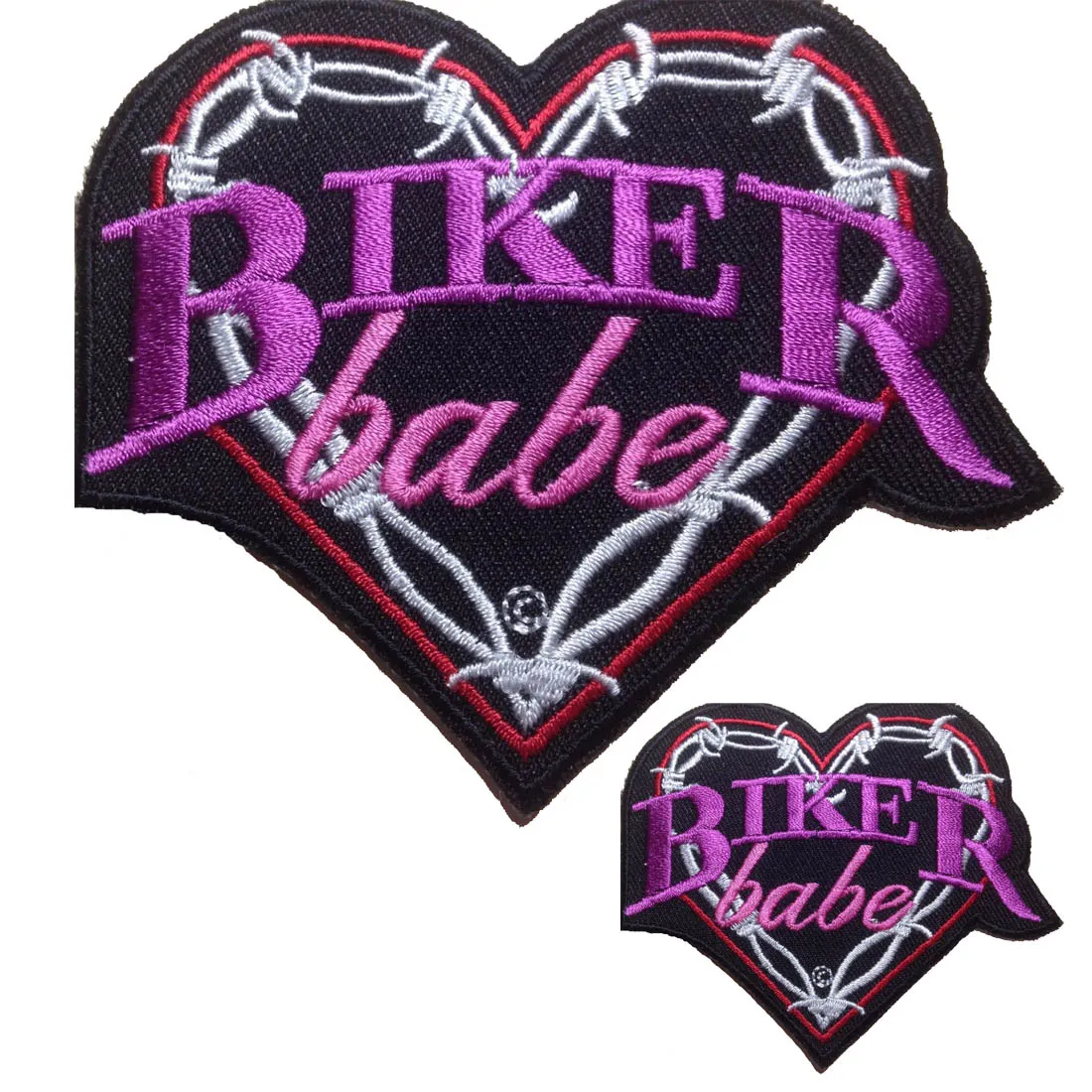 PERSONNALISÉ PRIX BAS BIKER BABE MOTO BRODÉ BIKER MC ROCK IRONSEW LADIES VEST PATCH LIVRAISON GRATUITE