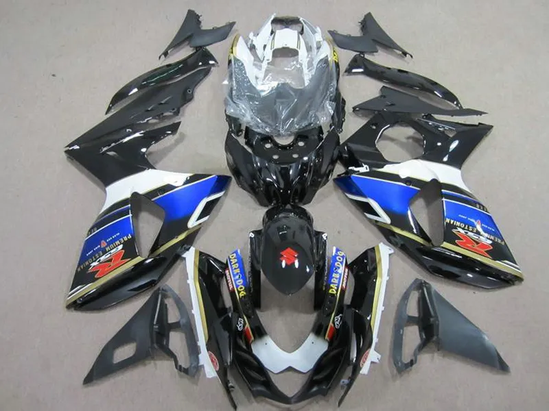 Injection bodywork fairings for Suzuki GSXR1000 09 10 11 12 13 14 15 black blue fairing kit GSXR1000 2009-2015 OT43