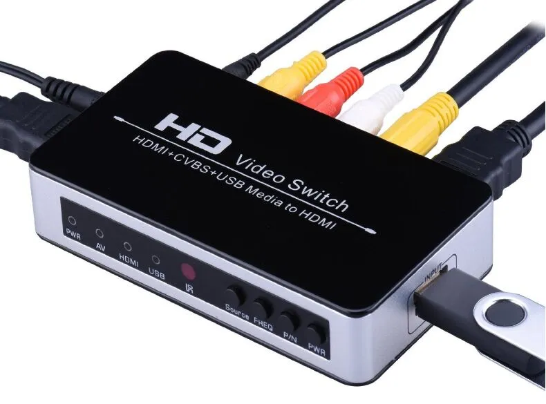 Smart-AVI VGA + Audio to HDMI Converter with Integrated Scaler