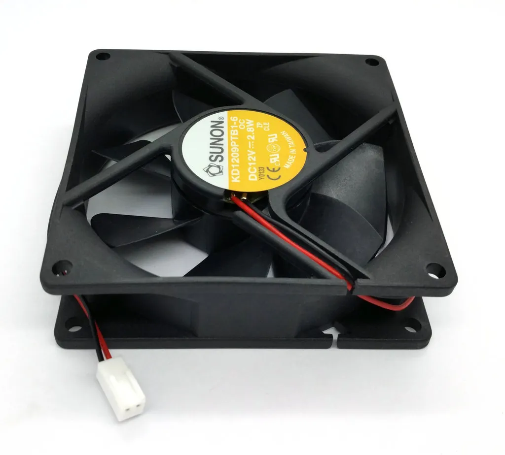 Nieuwe originele SUNON 9225 DC12V 2.8 W KD1209PTB1-6 9 cm 92*92*25 MM koelventilator