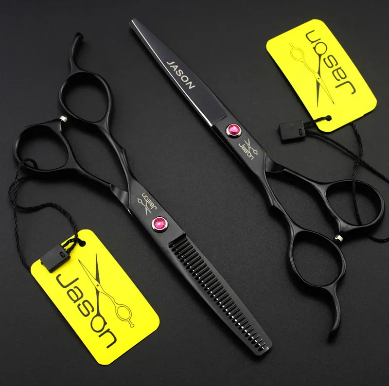 6.0Inch Jason JP440C Left Hand Hairdressing Scissors Set Left_handed