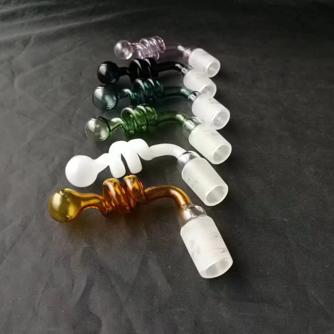 B-04 glasrör glasbubbler rökrör vatten glas bong gratis frakt