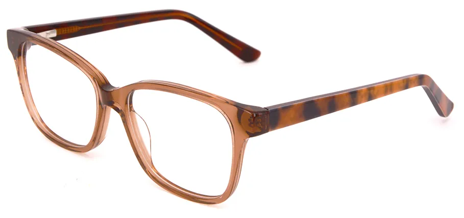 Новое прибытие моды для мужчин ацетат очки кадры квадратный популярный классический очки кадр полный обод дизайнер очки старинные ацетат кадр чехол