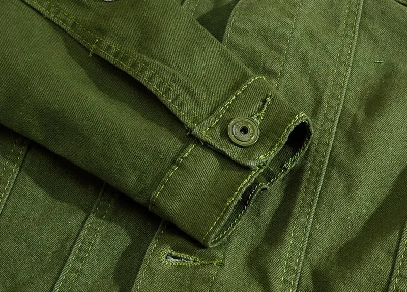 JJPAR Veste En Jean Homme Longue Sans Capuche – Style Militaire Multi-Poches, Col Revers, Coupe Slim Vintage Décontractée