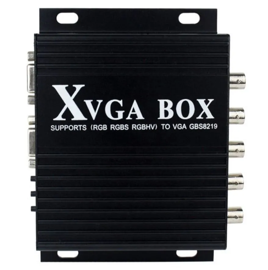 Industrial Monitor Video Converter GBS8219 XVGA Box CGA / EGA / MDA / RGB / RGBSHOG / RGBSYNC / RGBHV till VGA Video för Toshiba D9CM-01A D9MM-11A D9MR-10A