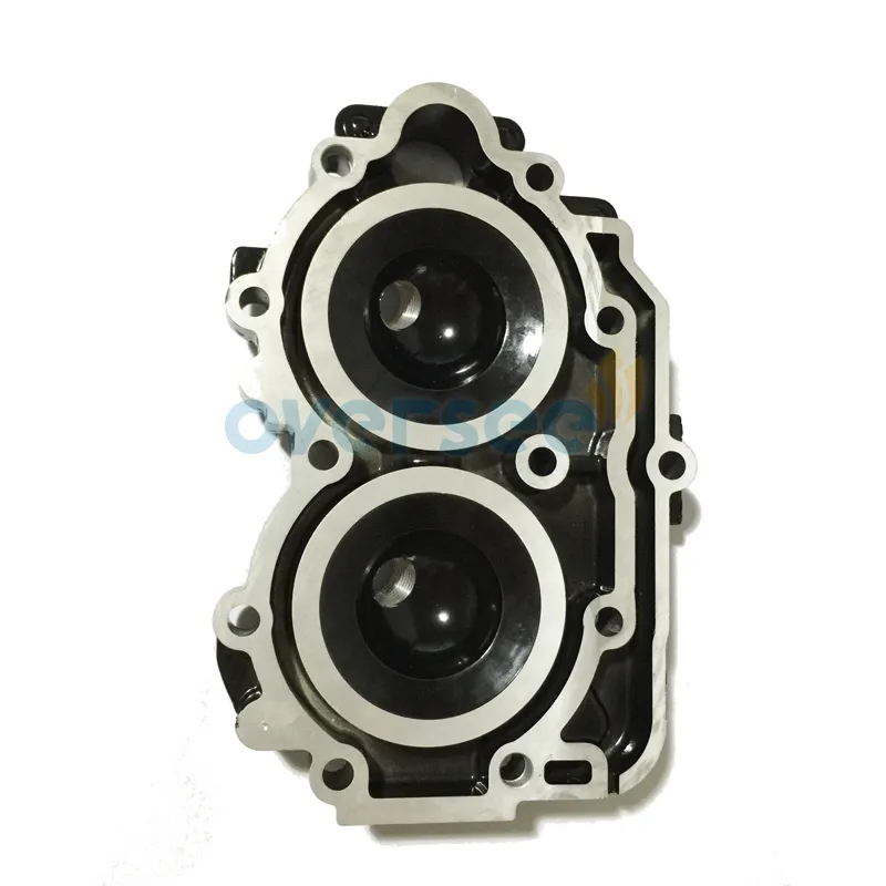 Oversee Parts 6B4-11111-00-1S Cylinder Head Block For Yamaha 15HP 9.9HP 15D Outboard Engine Boat Motor Aftermarket Part 6B4-11111