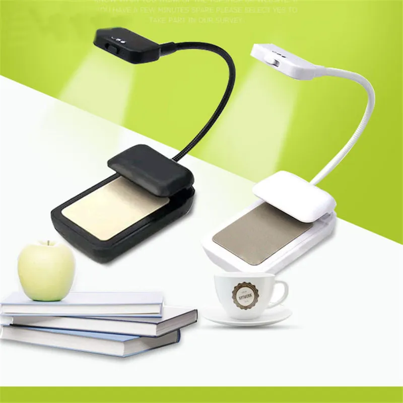 Hifree Lampada con Pinza in Alluminio, LED con Braccio Flessibile a 360