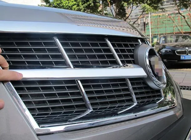 Wysokiej jakości ABS Chrome Grill Dekoracyjne straży ochrony prętów dla Cadillac SRX 2010-2012256M