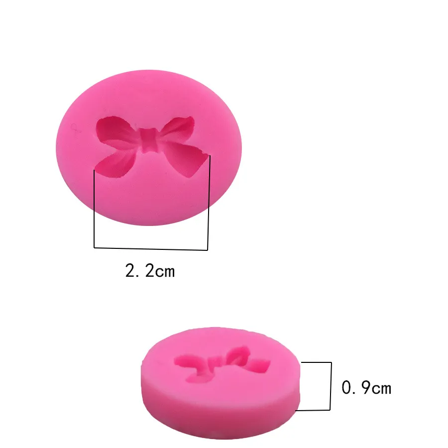 3D 실리콘 몰드 미니 꽃 레이스 매트 나비 bown DIY 컵 케 잌은 금형에 대 한 금형 장식 굽기