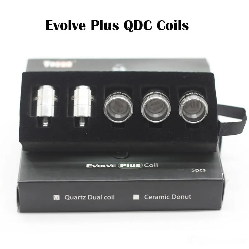 Original Yocan Evolve Plus Coils QDC Quartz Dual Coil & CDC Ceramic