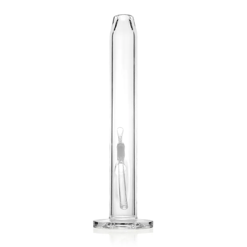 Ny stil botten bongs glas bong 15 inches vattenrör oljeplatta 18mm bongs pipebubbler rakt