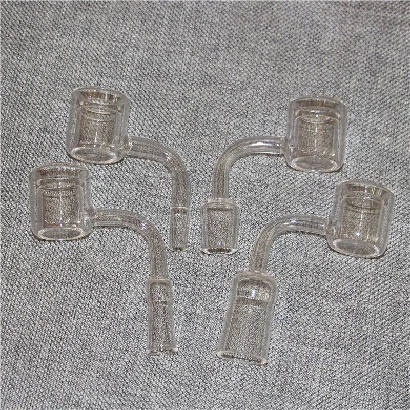 Smoking XXL Thermal Banger Nail Set with Carb Cap 100% Quartz Banger Nails Double Tube 14mm 18mm 10mm Male Female for glass water pipe bong ash catcher