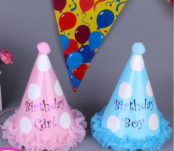 26g Hair ball birthday hat cap Show performance props Festival boy and girl use in common party Decorations wholesale