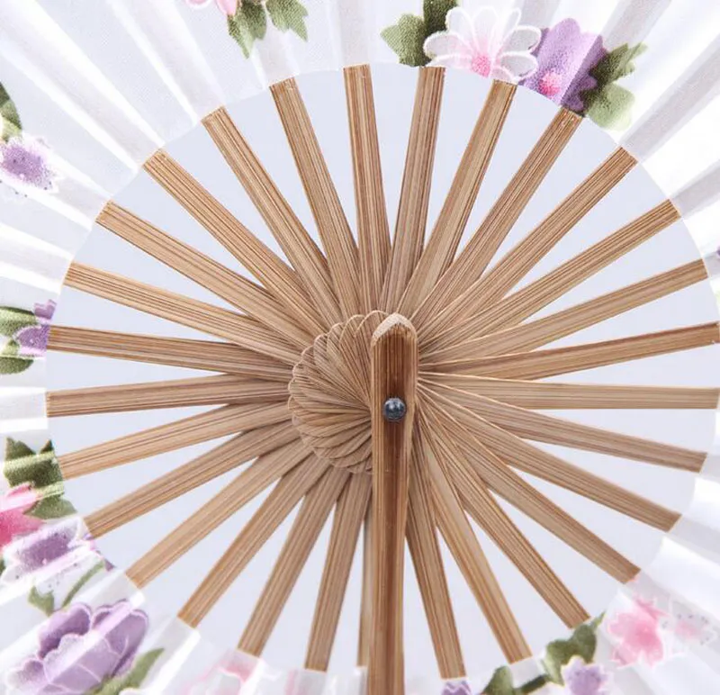和風風車竹製丸扇風機の日本の手のファンの花が開催されたファンぶら下げ装飾的な休日の結婚式のシャワーhous za2849