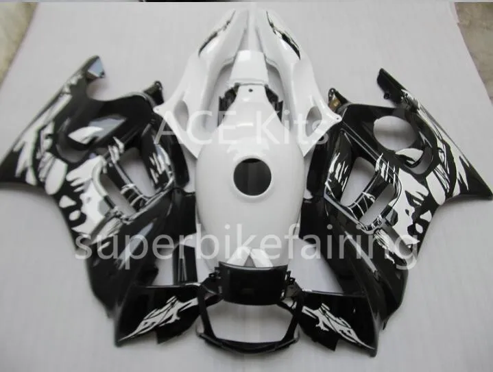 3 free gifts For Honda CBR600F3 97 98 CBR 600F3 CBR600 1997 1998 ABS Motorcycle fairing White Black AA19