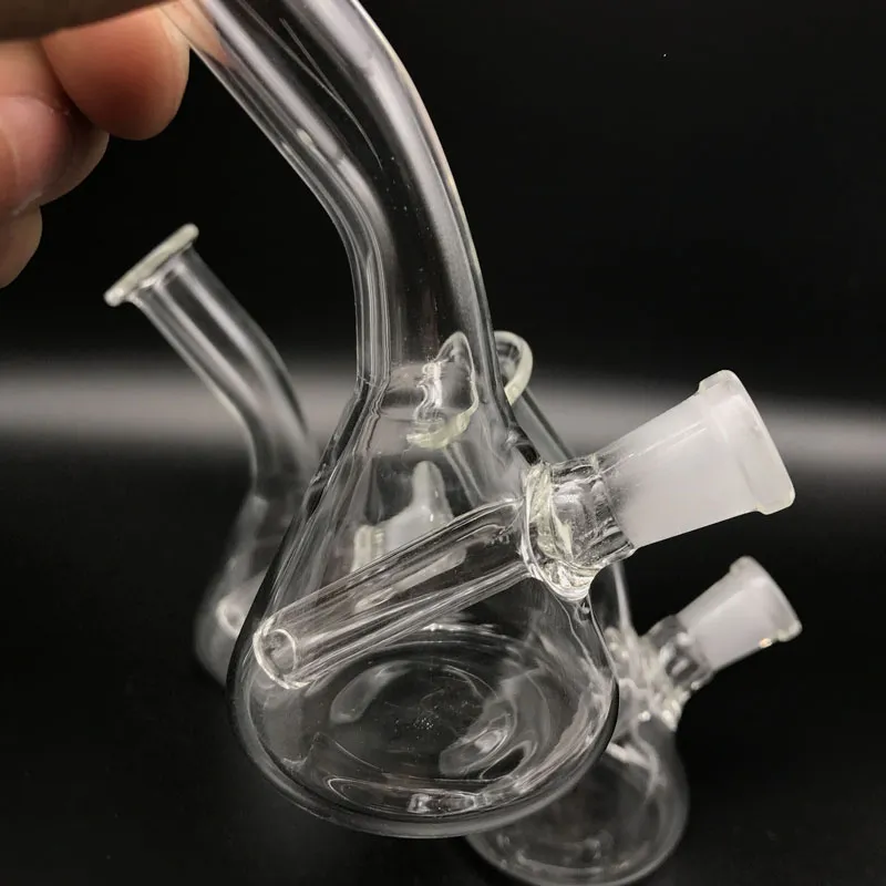 Bong in vetro da 10 mm con giunto femmina da 4,0 pollici 10 mm Bong in vetro impianti petroliferi in vetro Tubi dell'acqua