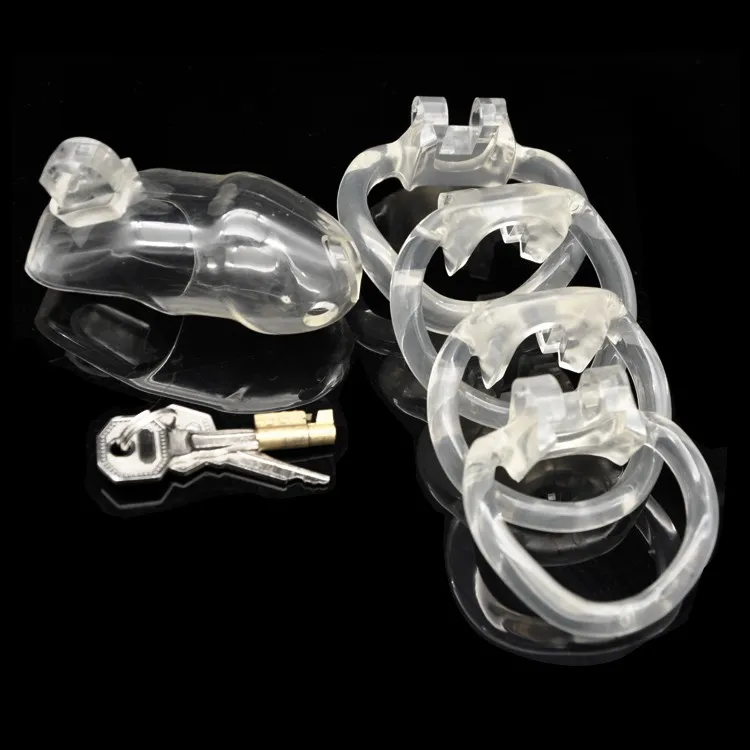 Latest Design 100% Resin Belt Cock Ring Penis Lock BDSM Sex Toys For Men Bondage Device Cock Cage6781566