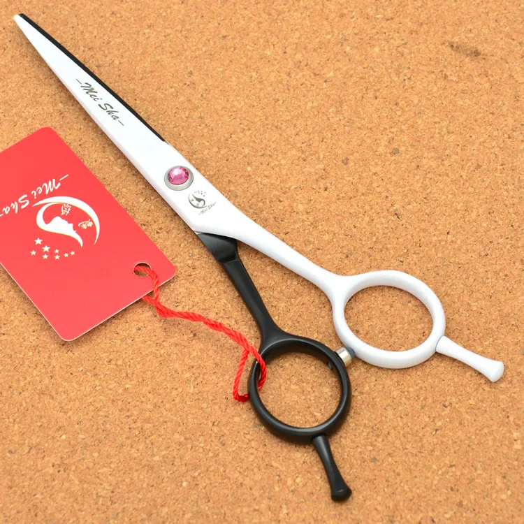 5.5inch Meisha JP440Cステンレス鋼切断はさみの鋭いエッジシアーズの理髪館はさみの理髪カット剪断器バーバーサロンツール、HA0162