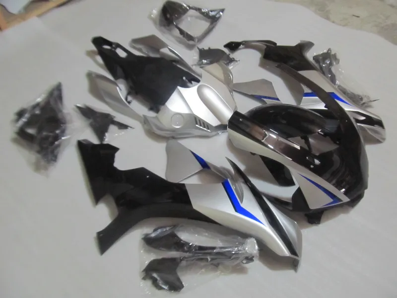 Injection mold top selling fairing kit for Yamaha YZF R1 09 10 11-14 silver black fairings set YZF R1 2009-2014 OY23