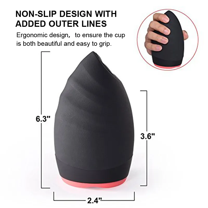 Lick Suck Macchina automatica del sesso Tazza del masturbatore maschile orale 6 velocità Vibrazione Calore intelligente Giocattoli realistici del sesso gli uomini6144977