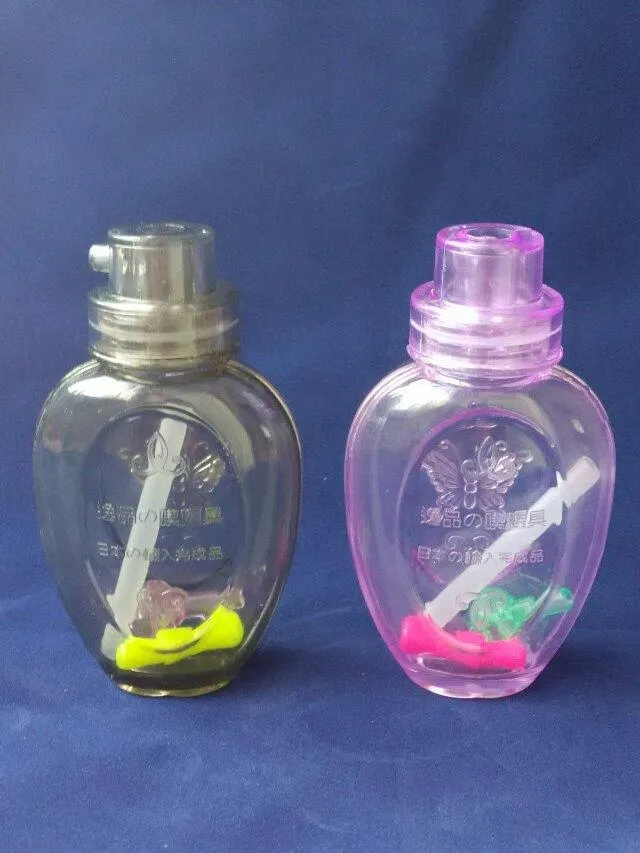 Bongs en verre de tuyau d'eau de papillon accessoires, tubes de verre incurvés par pipe colorée Pipes de brûleur à huile Pipes à eau Dab Rig Bongs en verre P