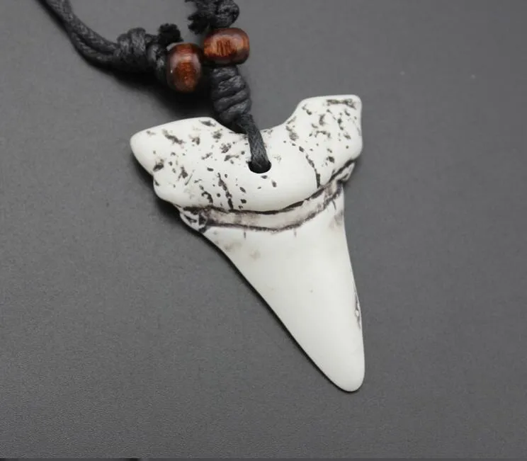 Classic Surfer Shark Tooth Necklace | OBX Necklace | Men's Shark