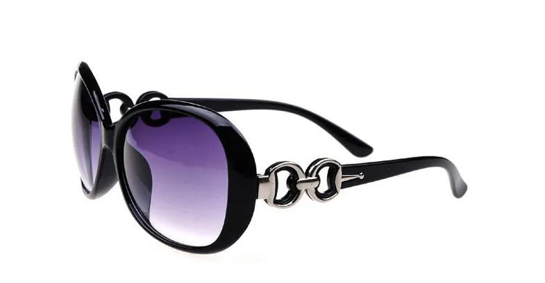 Women Sunglasses Classic Large Brand Fashion Design Eyewear Round Colorful Sun Glasses For Women 