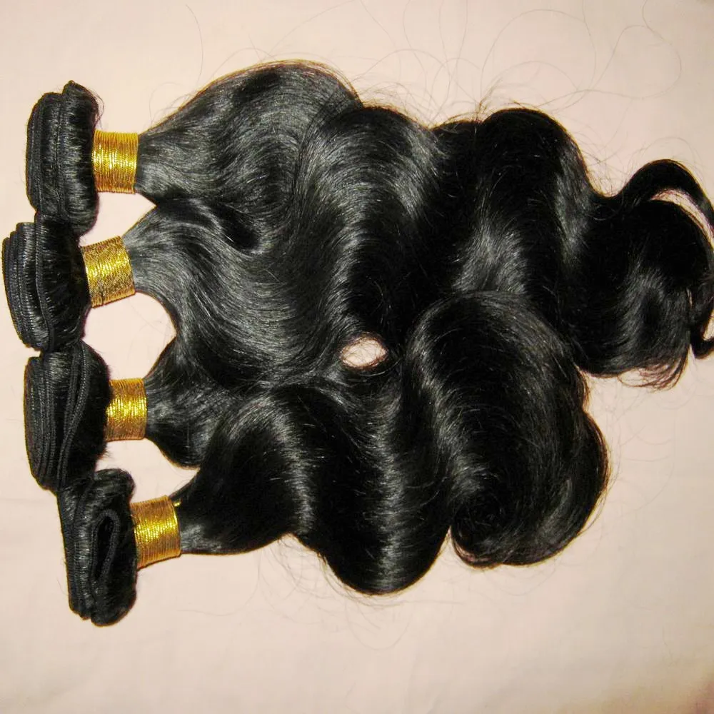 Bästa Deal 7a Weave Crazy Promotion 3 buntar Body Waves Peruvian Human Hair Weaving Free Tangle