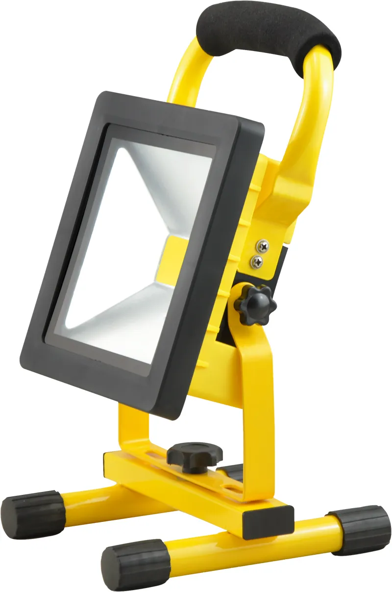 Przenośna LED Akumulator Outdoor Flood Light 10W 20W 30W 50W 100-240V AC Wejście IP65 LED LED Light Work and Outdoor