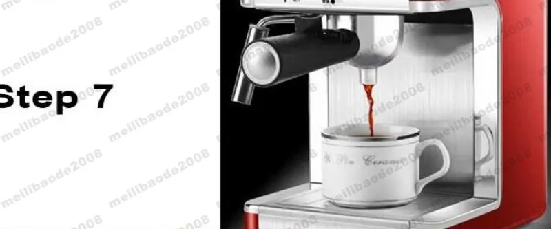 새로운 Xeoleo Espresso Coffee Maker CM6812 Italy Machine iBelieve Coffee Make Semi Automatic Myy282f