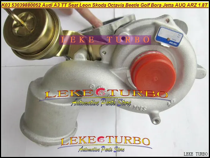 K03 53039880052 53039700052 Turbocharger Para AUDI A3 TT ASSENTO Leon SKODA Octavia VW Novo Beetle Golf Bora Jetta AUQ ARZ 1.8 T 180 ...