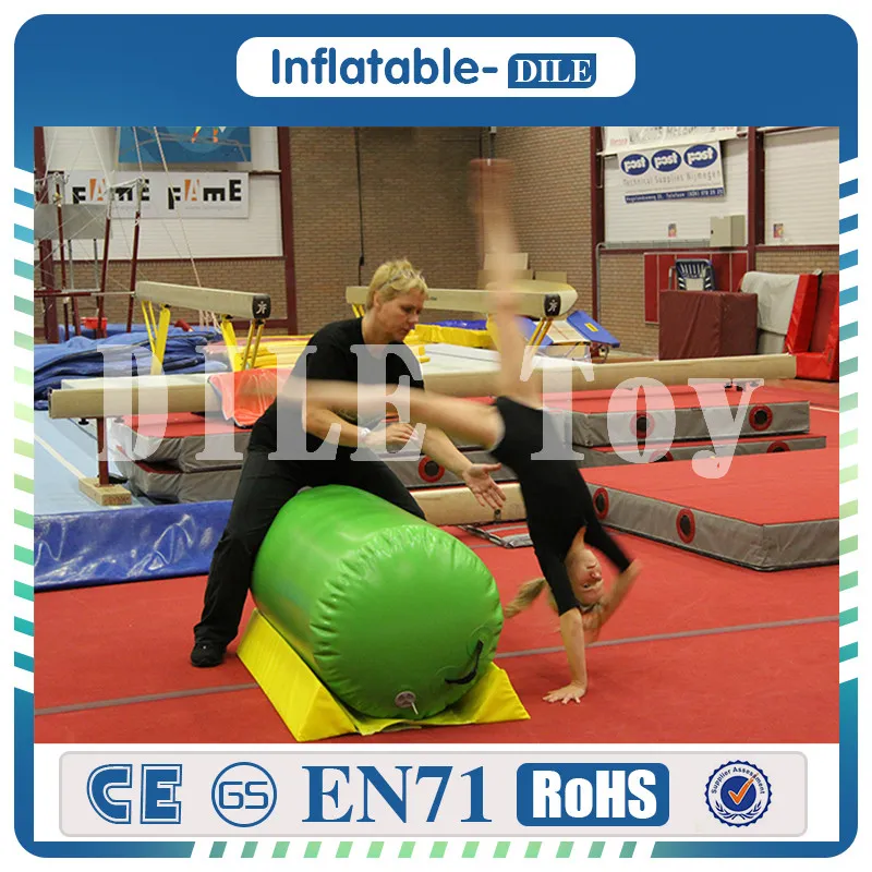 inflatable gymnastics air matbarrelair gym equipment inflatable air trackroller for one pc5610578