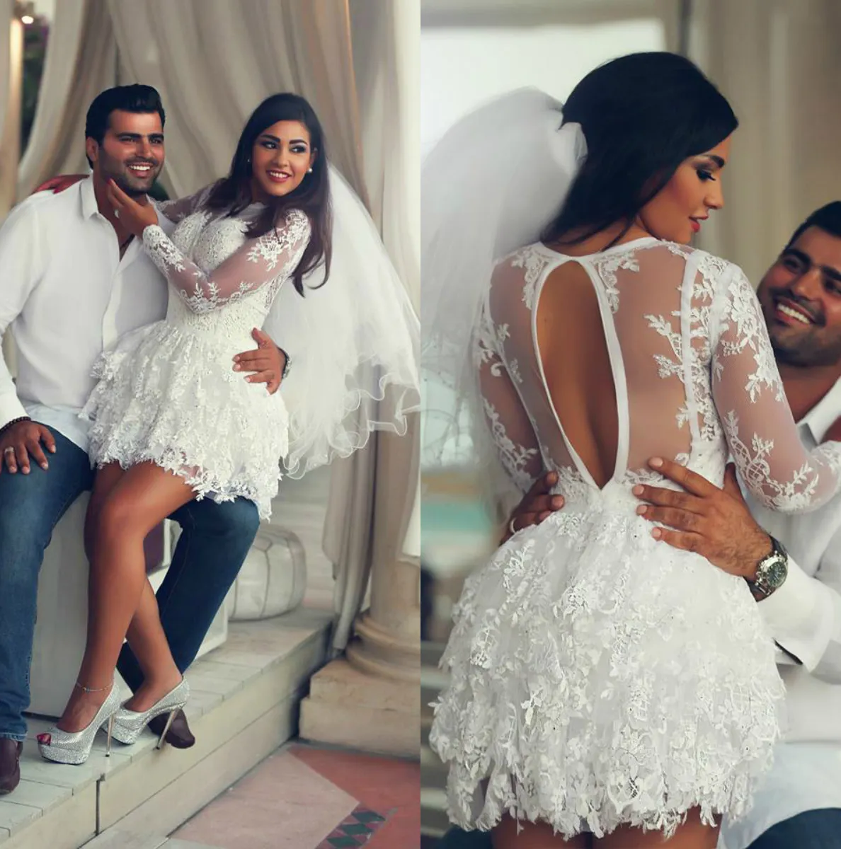Wedding dresses 2019 short discount