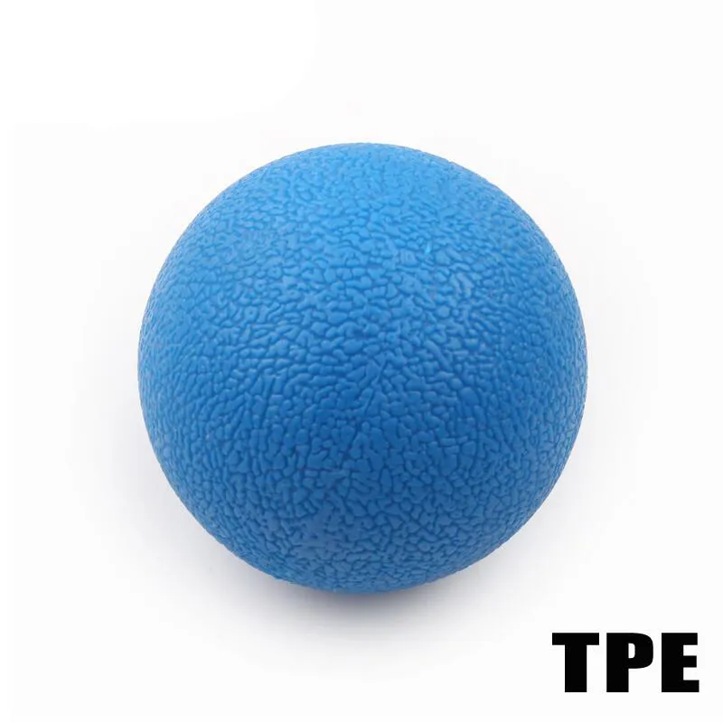 Großhandel TPE Feste Harte Fuß Entspannen Ermüdung Fitness Gym Training Massage Lacrosse Körper Hockey Ball Schmerzlinderung Fascia Ball