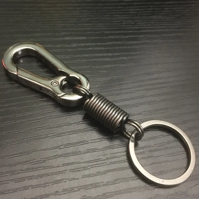Retro metal lumbar simple car key chain key ring KR241 Keychains a 