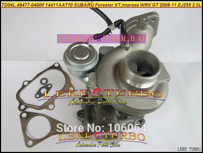 TD04L 14411AA710 49477-04000 091224080 070913093 Turbo Turbo voor Subaru Forester XT 2008-; Impreza WRX GT 2008- EJ255 2.5L