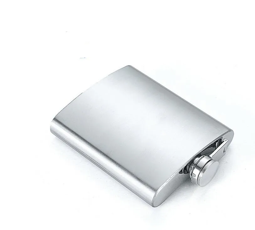 Aço inoxidável Hip Flask 8 oz Portátil Hip Frascos Ao Ar Livre Flagon Whisky Stoup Pote De Vinho Garrafas De álcool garrafas de licor garrafa de bolso