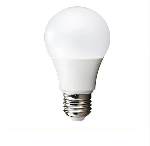 E27 LED Ampul Işık Plastik Kapak Alüminyum 270 Derece Küre Lamba Sıcak/Soğuk Beyaz Aydınlatma Kaynağı