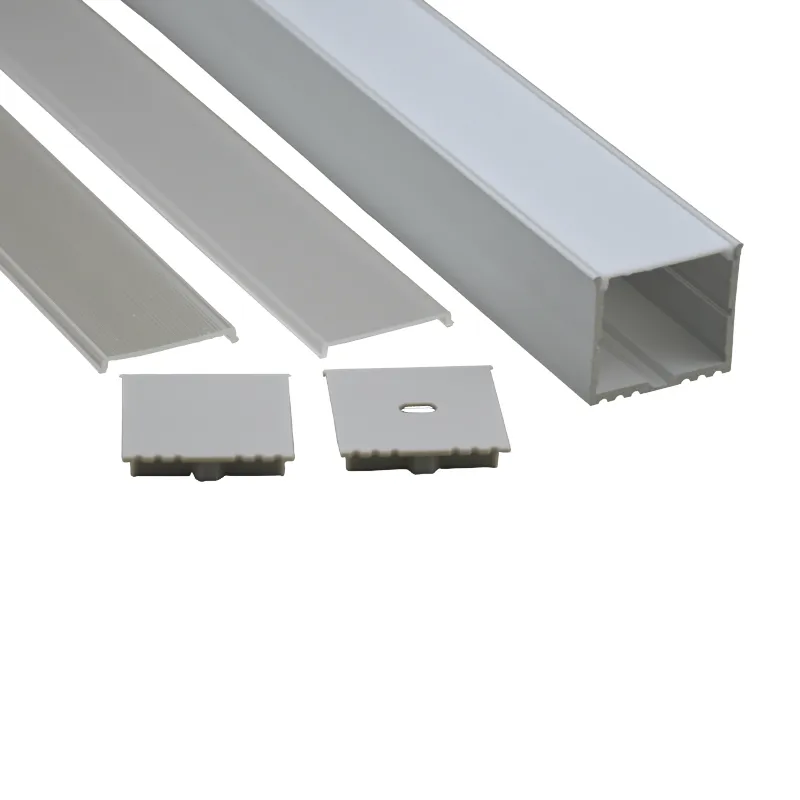 10 X 1M sets/lot Al6063 aluminium channel for led strip and led strip light mounting channel for flooring or recessed wall lamps