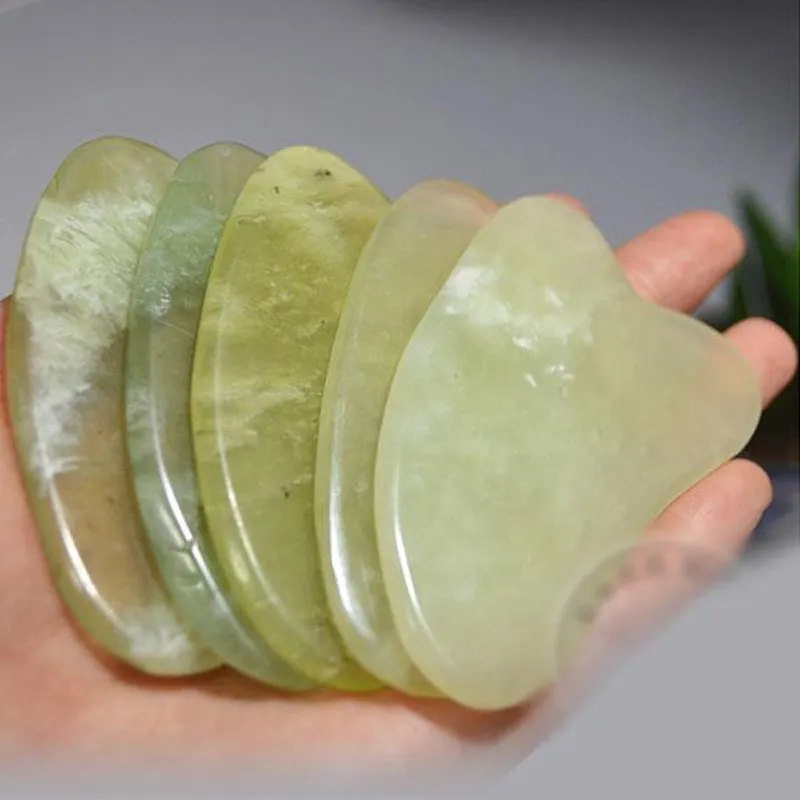 Hot Gua Sha العناية بالبشرة علاج العناية بالوجه تدليك اليشم أداة كشط سبا صالون مورد أدوات التجميل الصحية شحن مجاني