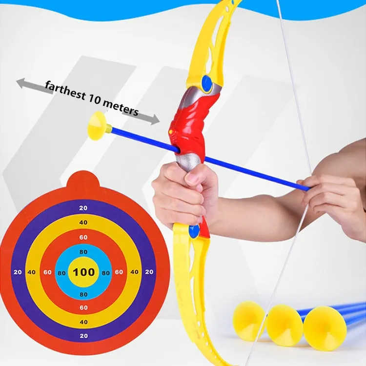 Flecha Y Arco Niños Tiro + Arco Juegos Con 20 Flechas De Tiro Regalo Para  Niños