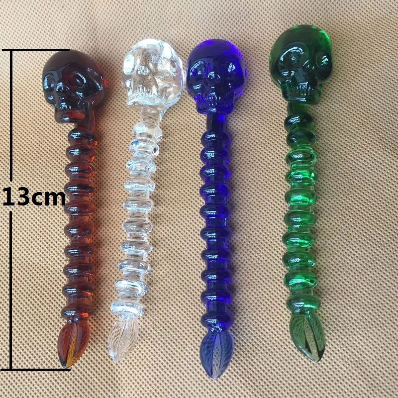 Schedelglas Dabber met Carb Cap voor Quartz Bangers Nagels Dabber Tool voor Oil en Wax Glass Oil Rigs DAB Skull