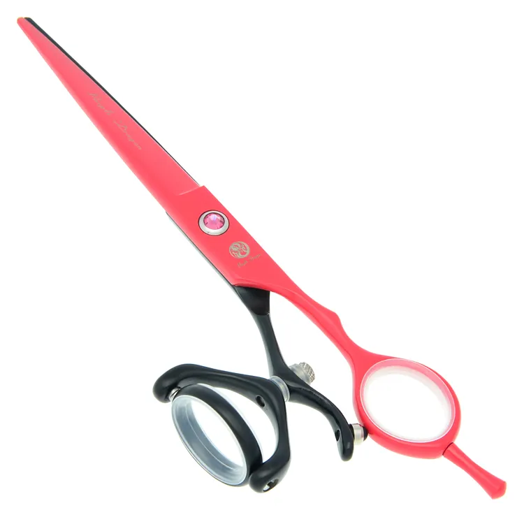 6.0Inch New Purple Dragon JP440C Hair Shears Set 360 Degree Rotate Salon Hair Cutting & Thinning Scissors Hairdressing Scissors,LZS0434