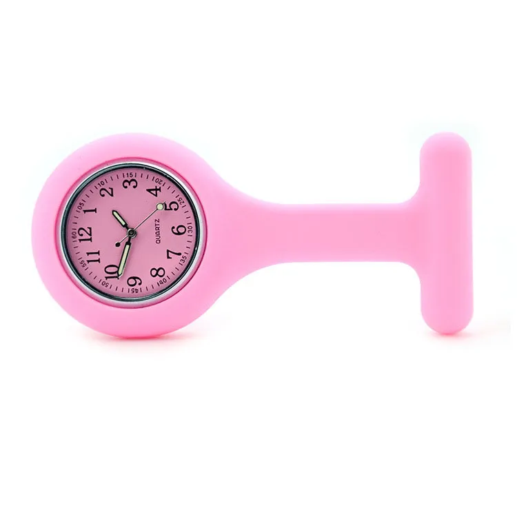 Fashion High Quality Watchs Silicone Nurse Pocket Watch Table Table Table Pin Hanging Table Mode une variété de couleurs Style Watch5168744