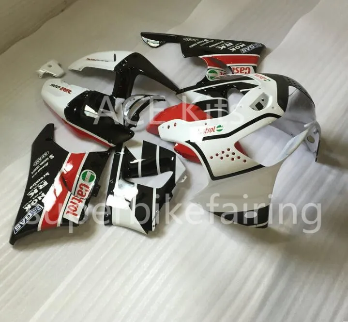 3 brindes motocicleta kit de Carenagem Para HONDA CBR900RR 98 99 CBR 900RR 919 1998 1999 ABS Carimbos conjunto Preto vermelho branco AS10